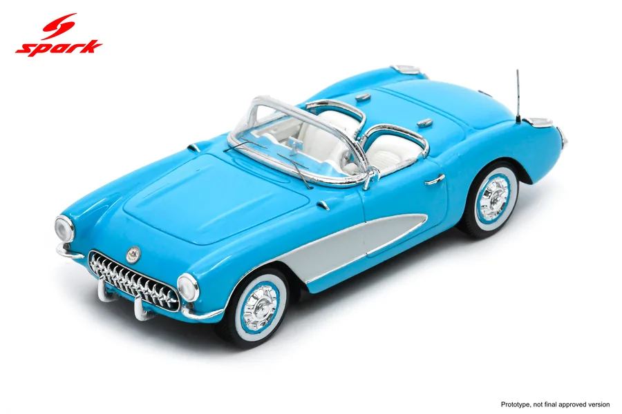 Corvette C1 V8 1956 - Street Blue