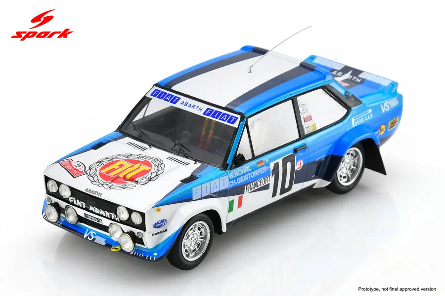 Fiat 131 Abarth No.10 Winner Monte Carlo Rally 1980
