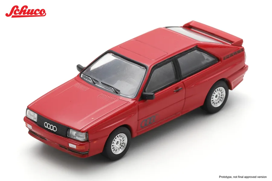 Audi quattro, red
