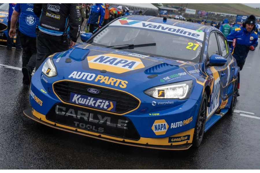 NAPA Racing UK - No.27 - Ford Focus Titanium BTCC - Knockhill - Race Against Dementia