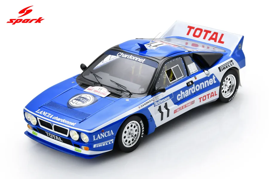 Lancia 037 Rally No.11 6th Tour de Corse 1984