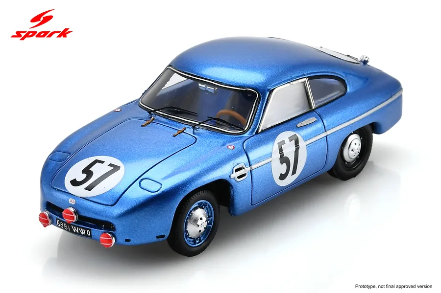 DB HBR 5 #57 Le Mans 1957 B. Deviterne - M. Laillier