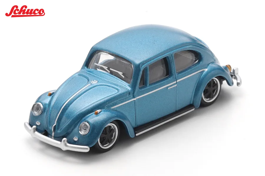 1965 VW Beetle Lowrider, metallic-blue