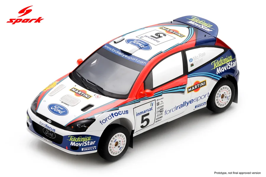 Ford Focus WRC 02 No.5 Winner Safari Rally 2002