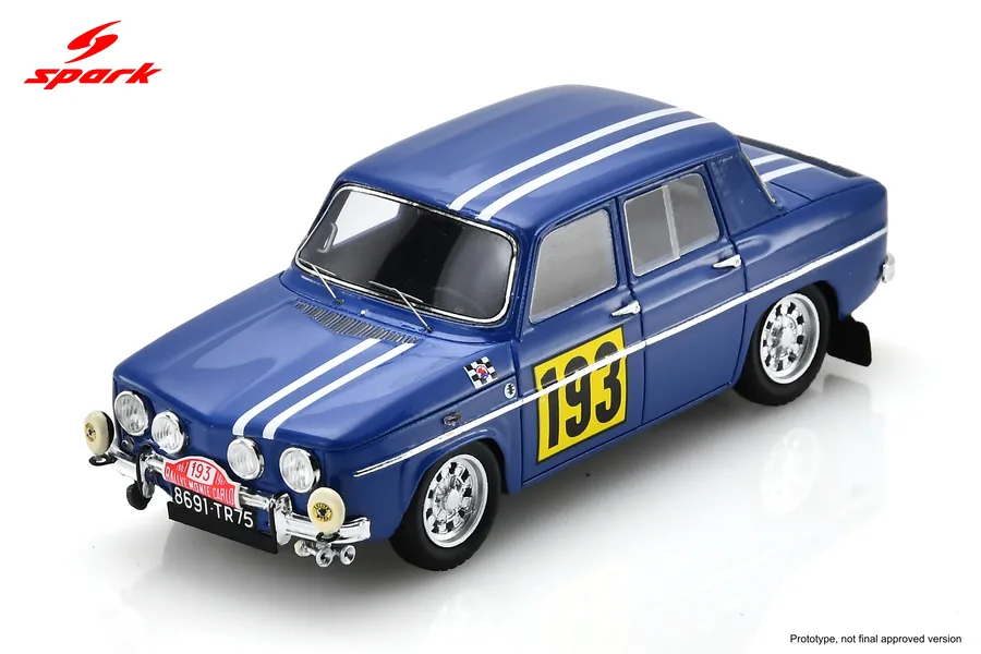 Renault 8 Gordini 1300 No.193 Monte Carlo Rally 1967