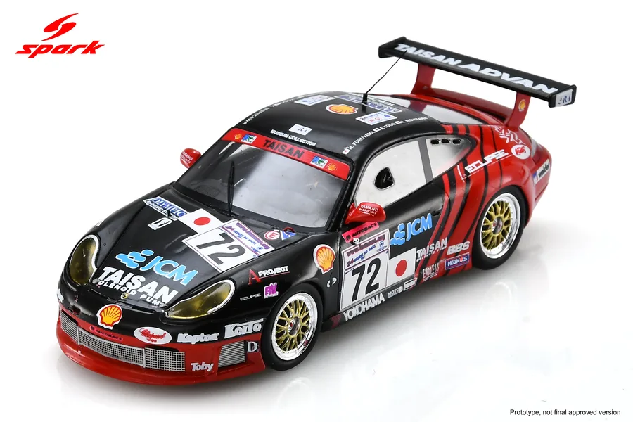 Porsche 996 GT3 RS No.72 11th Le Mans 24H 2001