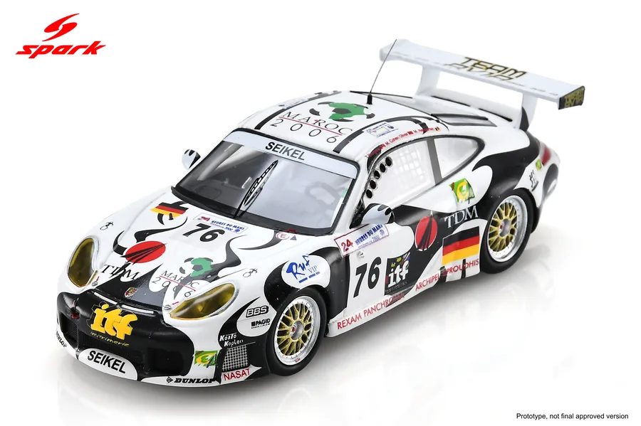Porsche 996 GT3 R No.76 18th Le Mans 24H 2000