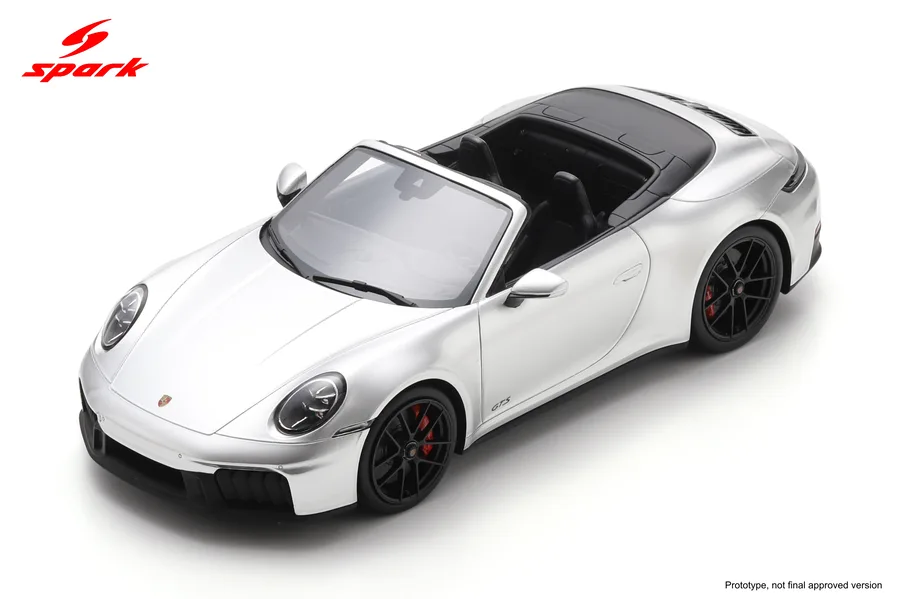 Porsche 911 Carrera 4 GTS Cabriolet (992.2) - Ice Grey Metallic