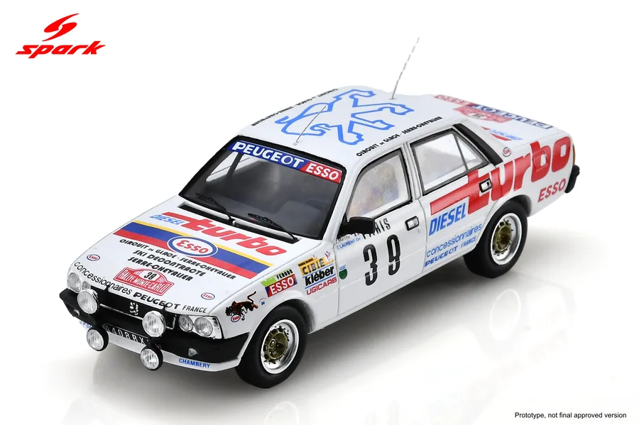 Peugeot 505 Turbo Diesel No.39 Monte Carlo Rally 1981