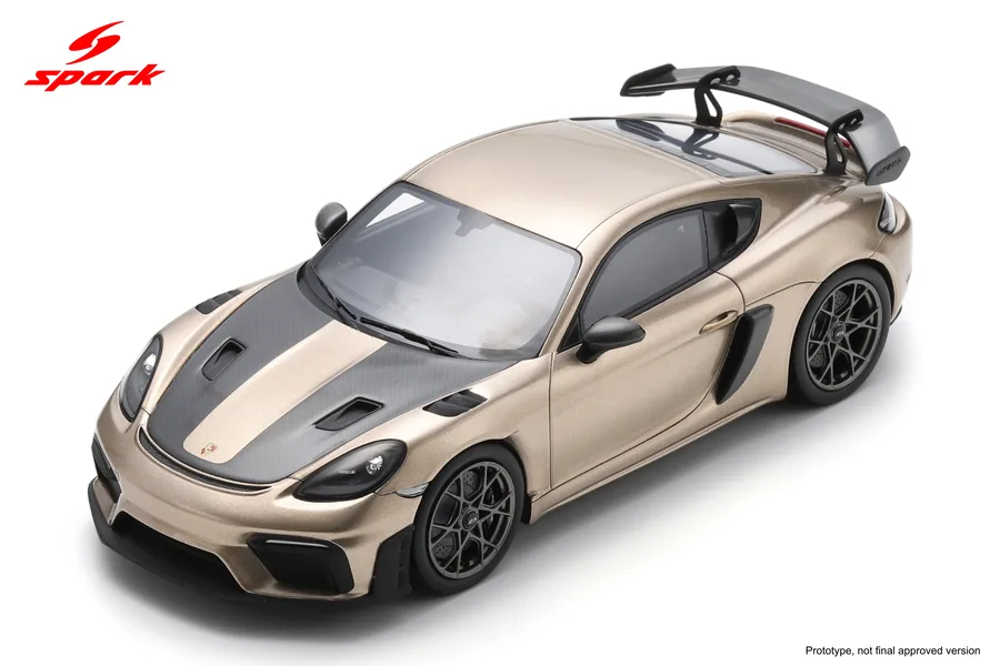 Porsche Cayman GT4 RS - Gold bronze metallic with Weissach package
