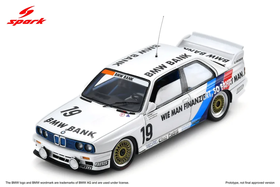 BMW M3 E30 No.19 Linder M Team Winner Nürburgring 24H 1990