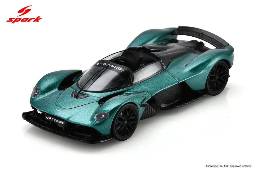 Aston Martin Valkyrie spider 2022 - Metallic Green