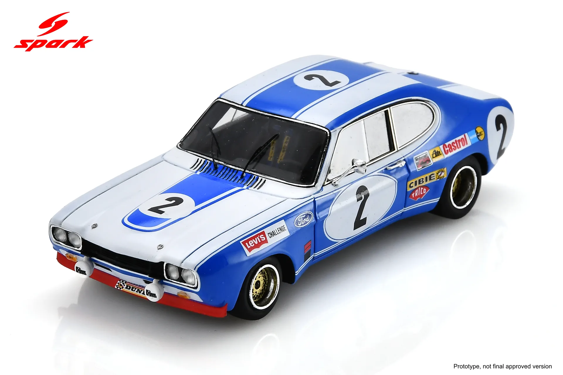 FORD  CAPRI rs 2600 GR2  winner Spa 24h 1972