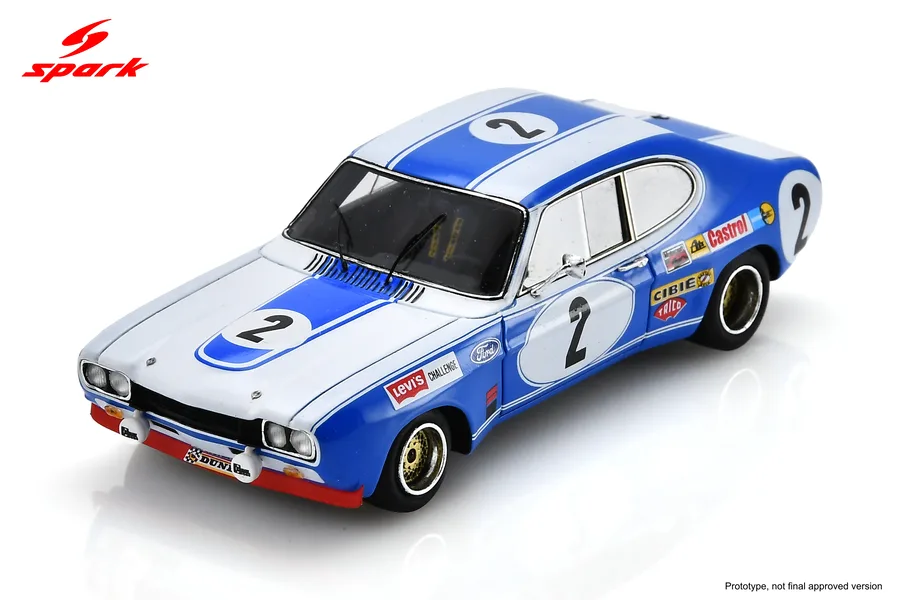FORD CAPRI rs 2600 GR2 winner Spa 24h 1972