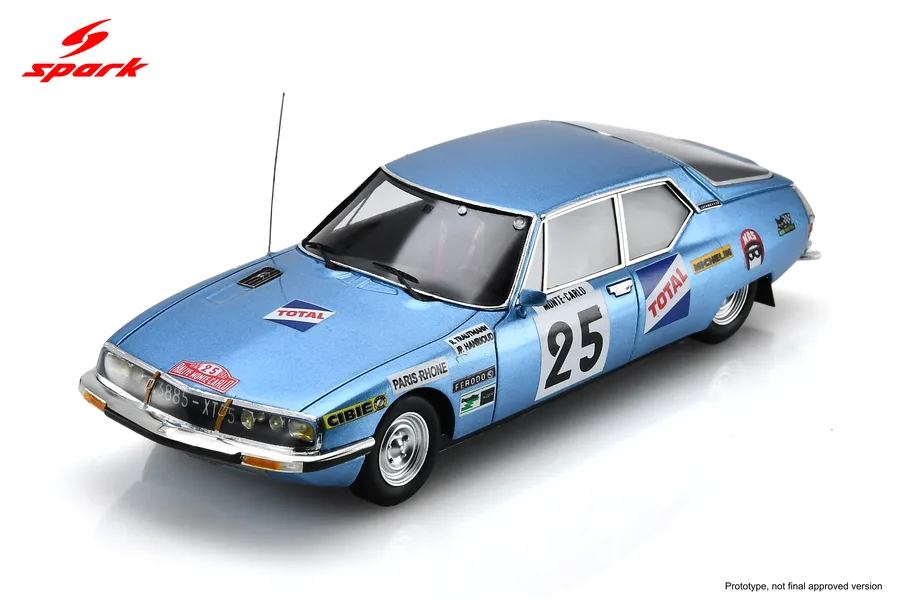 Citroën SM No.25 Monte Carlo Rally 1972