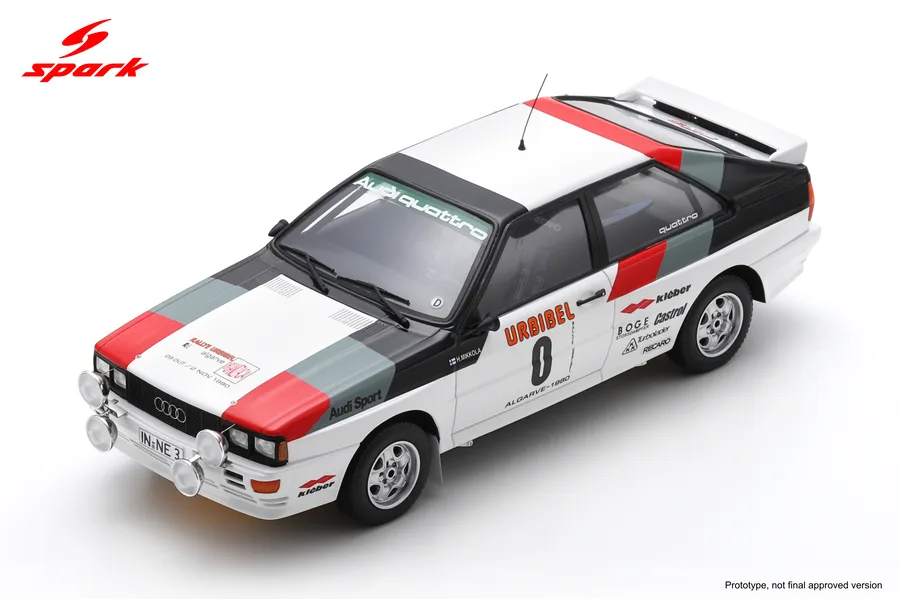 Audi Quattro No.0 Rali Urbibel Algarve 1980