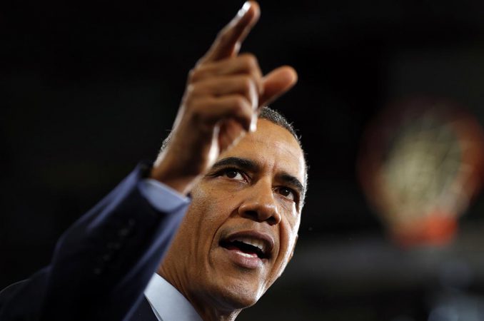 Публикация Белого дома - лучшие фото Обамы 2014 года