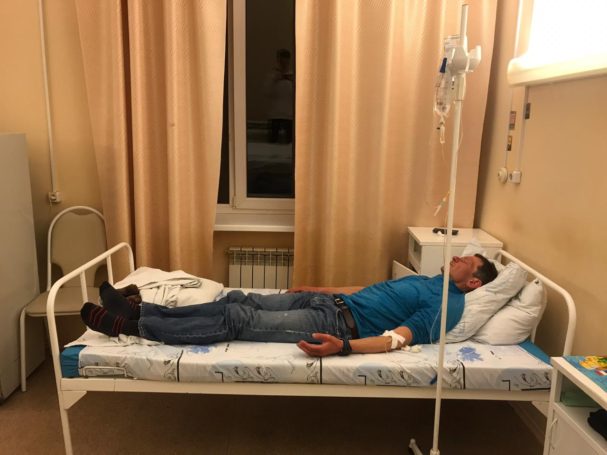 Голодающий житель Ступино был вынужден прибегнуть к помощи медиков