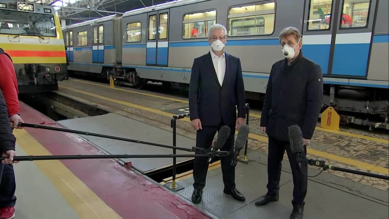Собянин рассказал об усилении дезинфекционных мероприятий в метрополитене