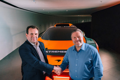 Vantage становится спонсором команды McLaren по гонкам на электромобилях по бездорожью