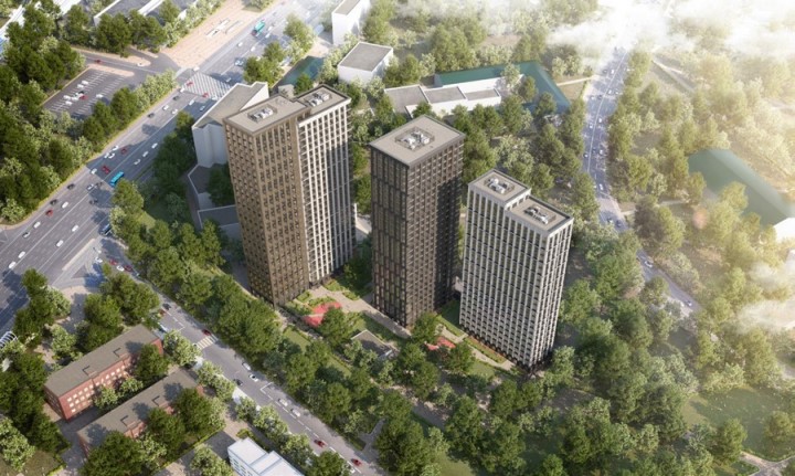 В Москве запускают строительство первой очереди ЖК «1-й Нагатинский»