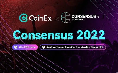 Криптобиржа CoinEx выступила в роли спонсора конференции Consensus 2022