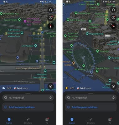 Сервис Petal Maps превращает навигацию в реалистичный опыт с эффектом присутствия