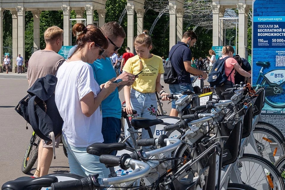В Москве запустили единый абонемент для велопоездок и общественного транспорта