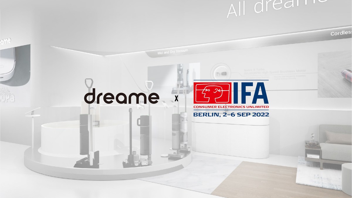 Dreame Technology представит на выставке IFA 2022 свои новинки для уборки умных домов
