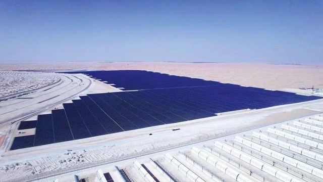 Shanghai Electric завершает этап «B» пятой очереди солнечного парка мощностью 900 МВт в Дубае