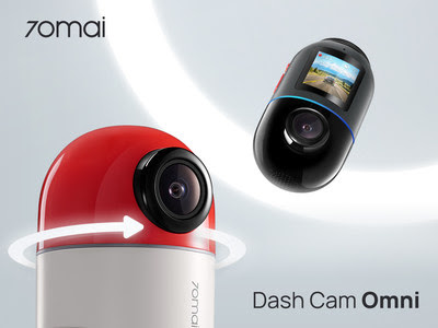 Компания 70mai представила первый видеорегистратор, вращающийся на 360° 