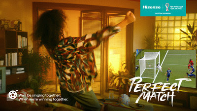 Телевизионный ролик, выпущен компанией Hisense перед ЧМ по футболу 2022 года в Катаре