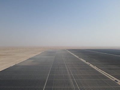 Shanghai Electric открыла Блок B пятой фазы солнечного парка MBR в Дубае раньше графика 