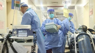 CGTN: как отделения скорой помощи в Китае справляются с ростом числа пациентов с COVID-19