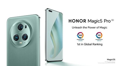 HONOR Magic5 Pro занял верхнюю строчку рейтинга DXOMARK благодаря камере и дисплею 