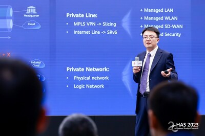 Huawei провела сессию на тему «Stride to Net5.5G, Boost New Growth» на Huawei Global Analyst Summit 2023