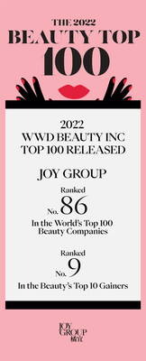 <a>JOY GROUP празднует свой дебют в рейтинге WWD Beauty Inc Top 100</a>