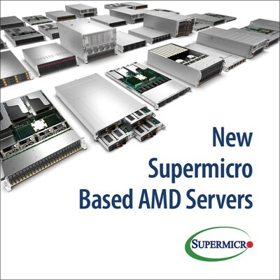 Supermicro расширяет линейку продуктов AMD новыми серверами и новыми процессорами