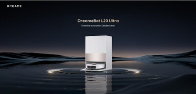 Модель L20 Ultra от Dreame Technology с 1-й в отрасли технологией MopExtend на базе ИИ