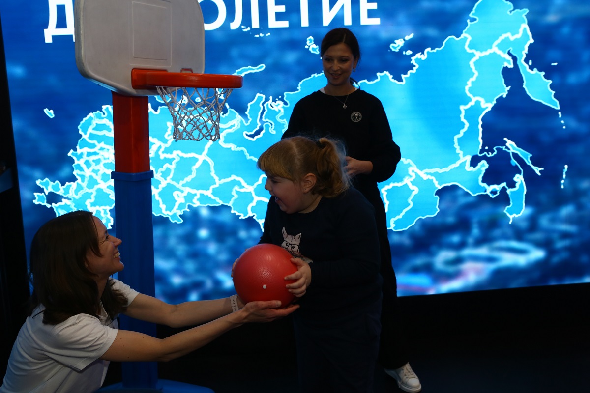 БФ «Семья вместе» организовал спортивные игры для детей с ОВЗ