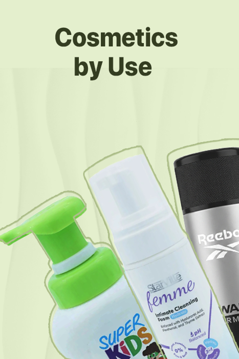 Cosmetics by Usage