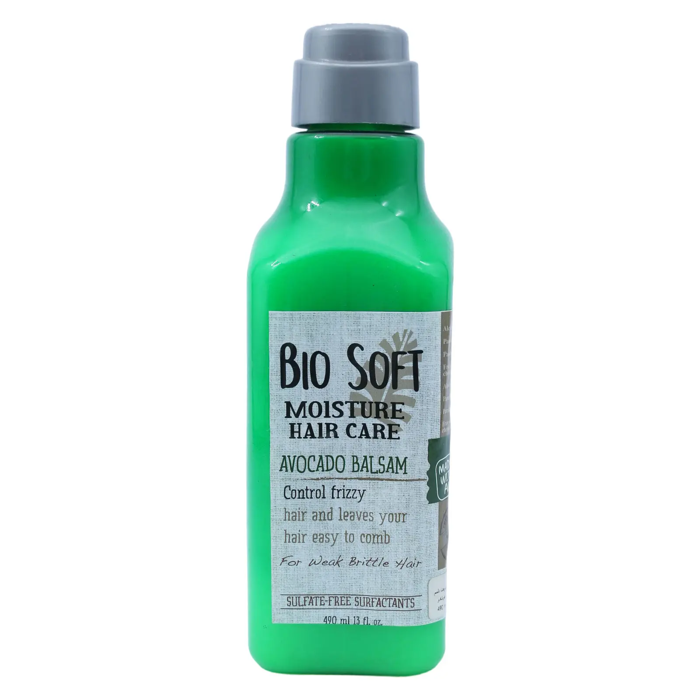 bio soft moisturizer hair care Avocado balsam 490 ml