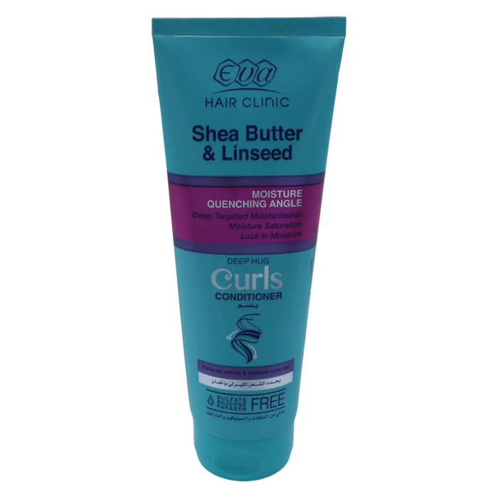 Eva Hair Clinic Shea Butter & Linseed Curls Conditioner (230ml)