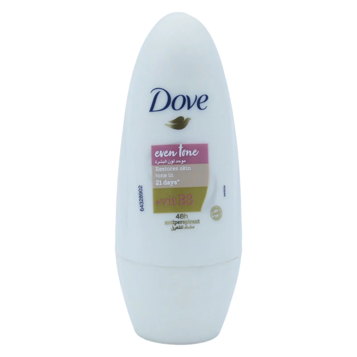 Dove Even Tone Antiperspirant Roll-On 50 ml