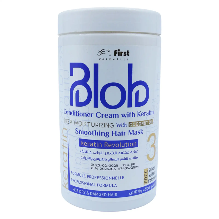 Blob Smoothing Hair Mask with Keratin and Coconut Oil(1000ml)
