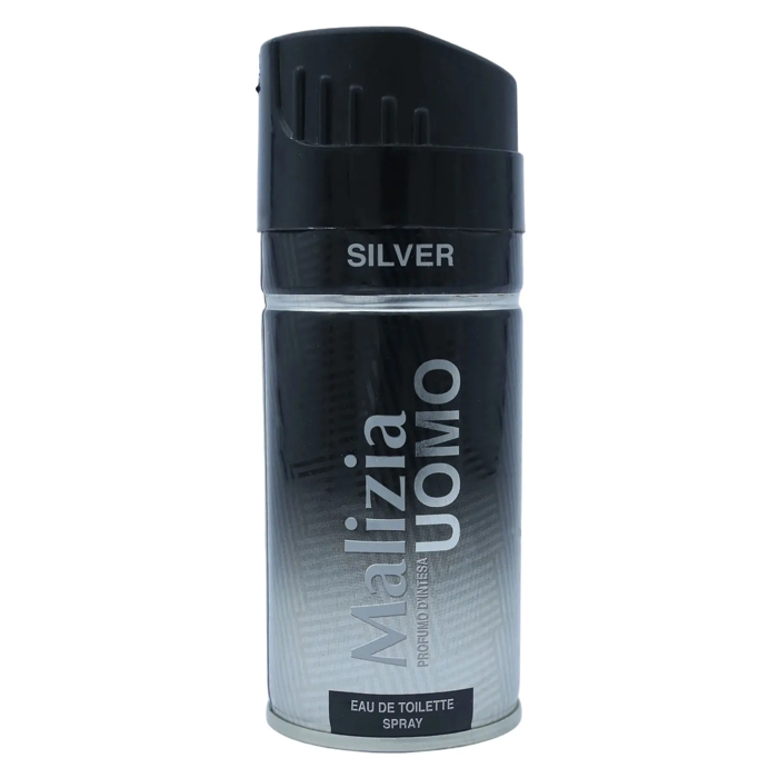 Malizia Uomo Silver  Deodorant  spray for Men(150 ml)