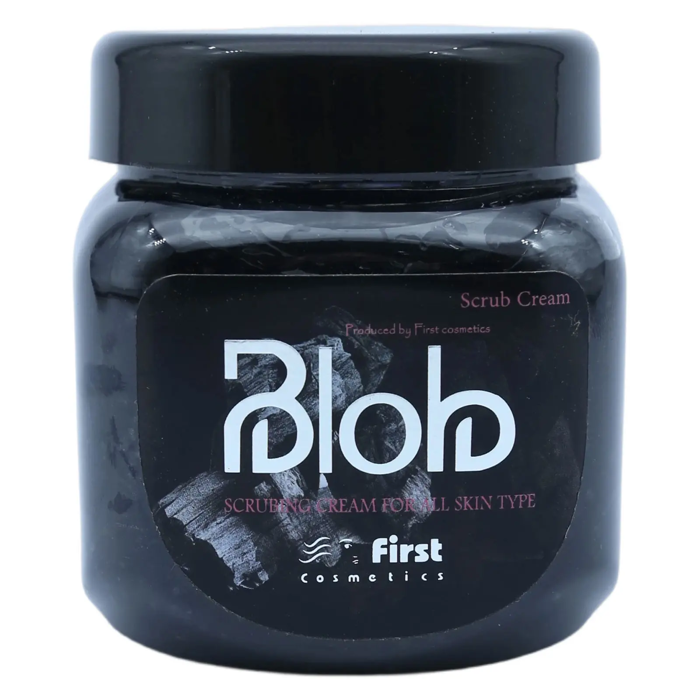 Blob Face Scrub Cream - Black Stone(250gm)