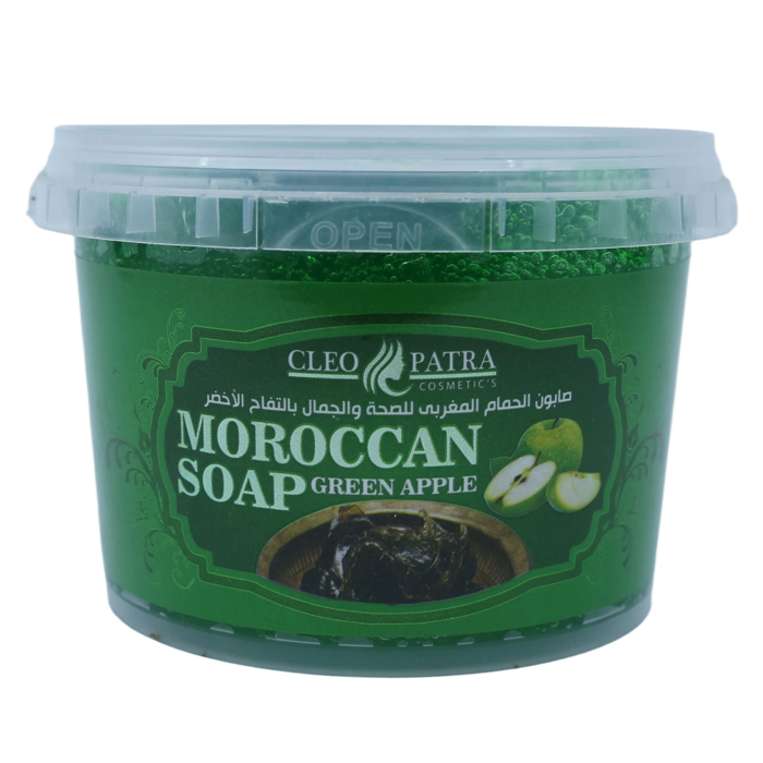 cleo patra moroccan  soap with green apple 500 ml