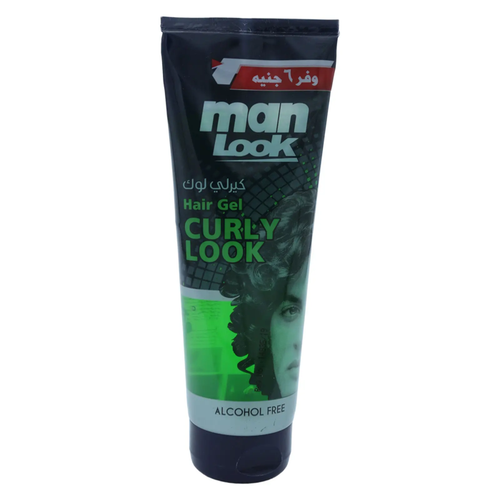 Man Look Hair Gel Curly Look - Alcohol Free (250 gm)