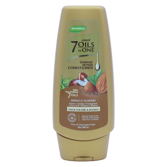 Emami 7 Oils in One Damage Repair Conditioner Miracle Almond 200 ML